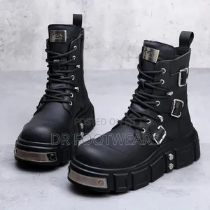 Balenciaga Men's Combat Boots