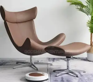 Accent Chair With Ottoman