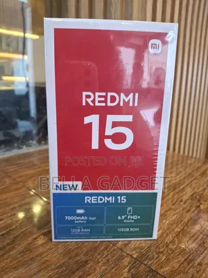 New Xiaomi Redmi 15 256 GB Black