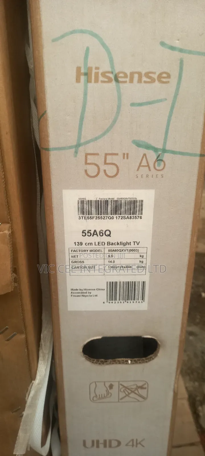 Hisense 55"smart TV
