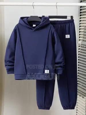 Premium Unisex 2-Piece Sweatshirt Jogger Tracksuit Set