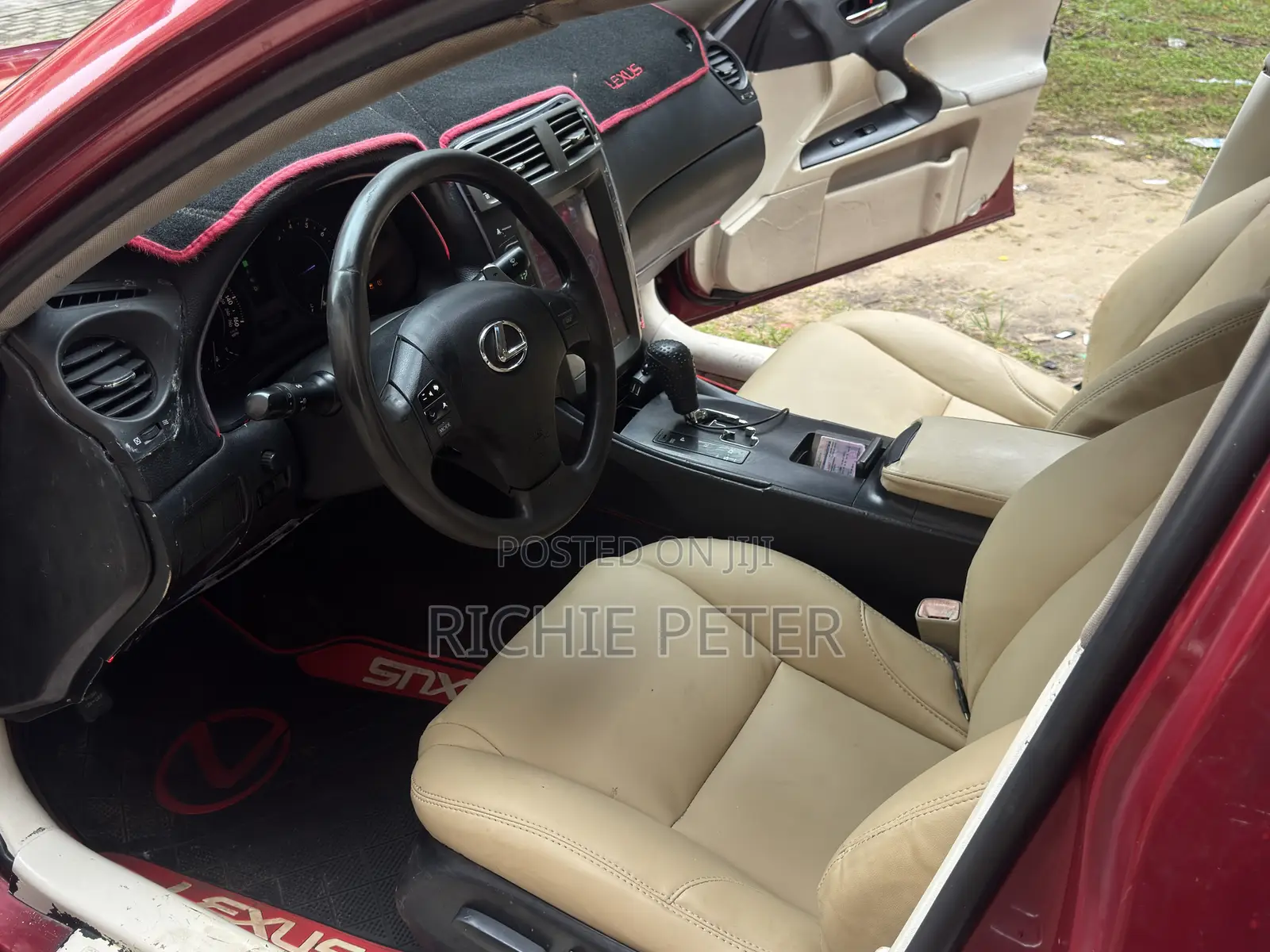 Lexus IS 250 2008 Red