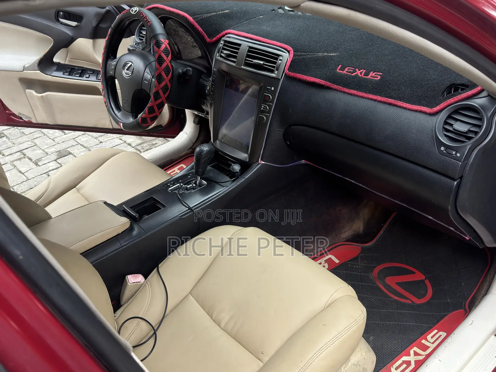 Lexus IS 250 2008 Red