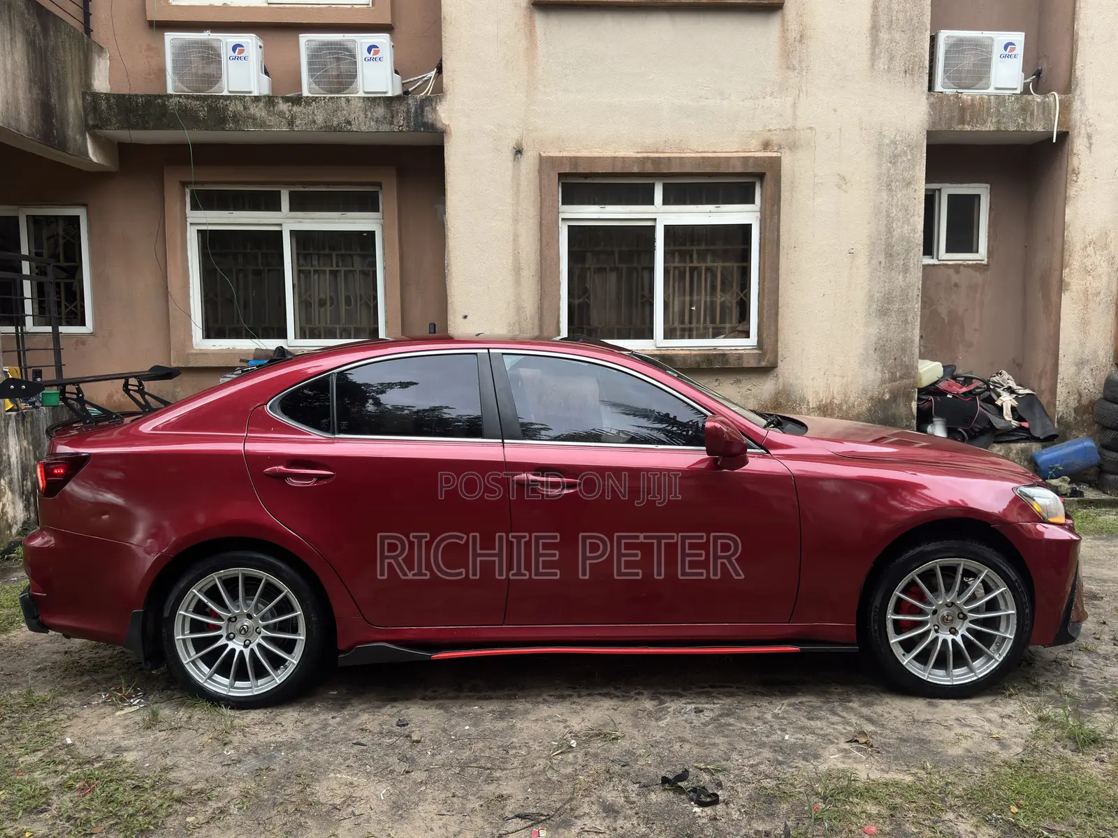 Lexus IS 250 2008 Red