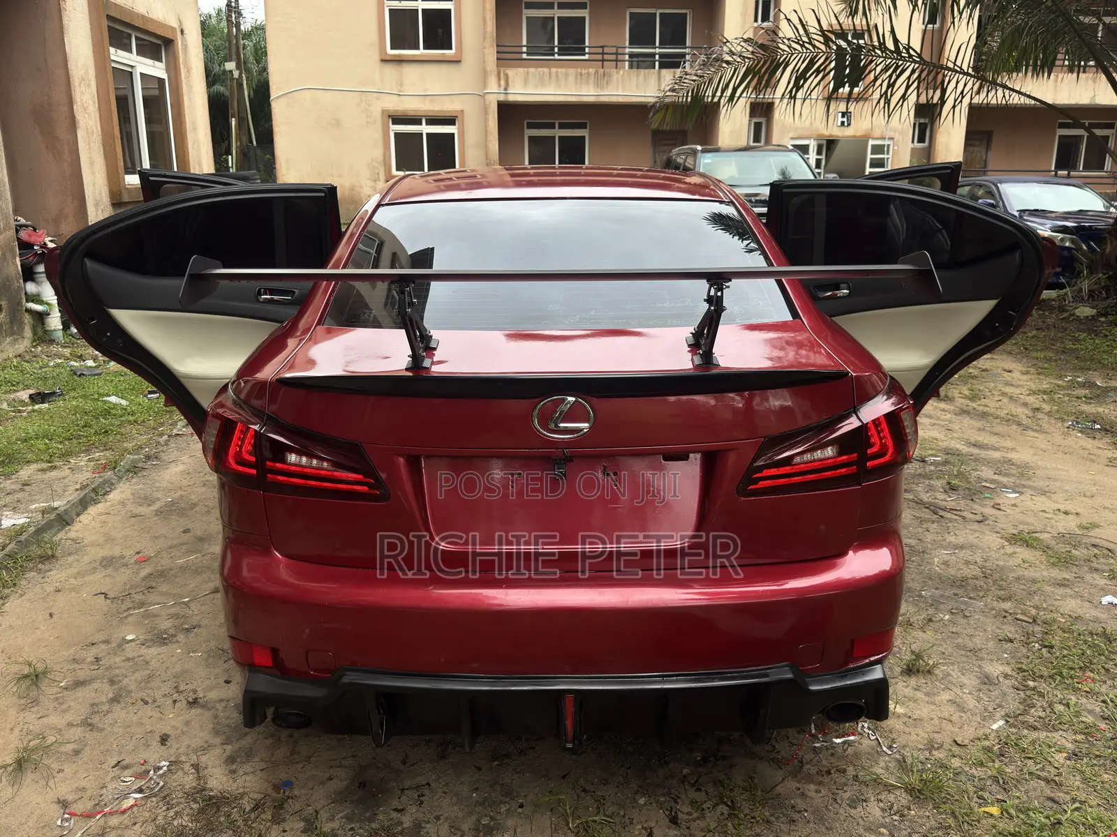 Lexus IS 250 2008 Red