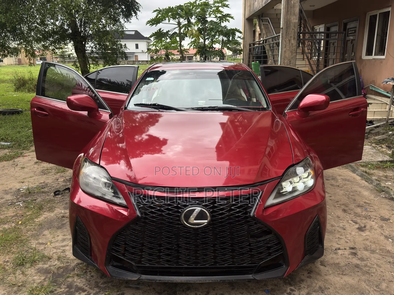 Lexus IS 250 2008 Red