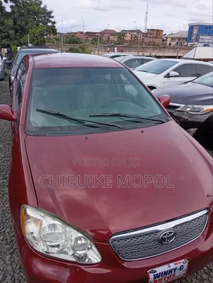 Toyota Corolla 2007 Red