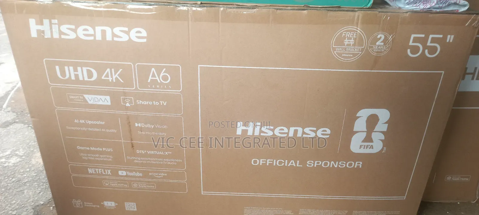 Hisense 55"smart TV