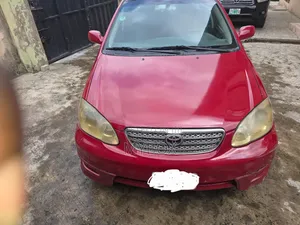 Toyota Corolla S 2007 Red