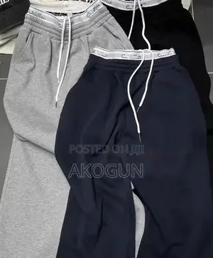 Premium Men’s Casual Jogger Sweatpants – Drawstring Cotton Trousers