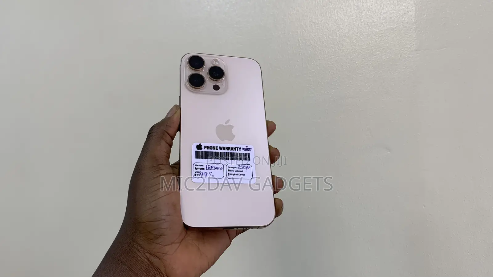 Apple iPhone 16 Pro Max 256 GB Gold