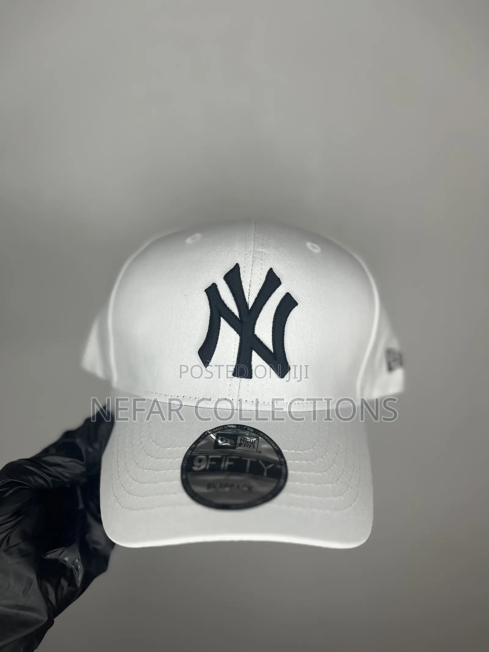 New Era Face Cap - White