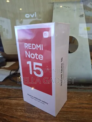 New Xiaomi Redmi Note 15 128 GB Black