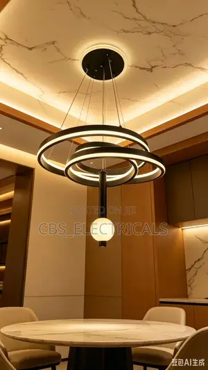 Led Spiral Chandelier