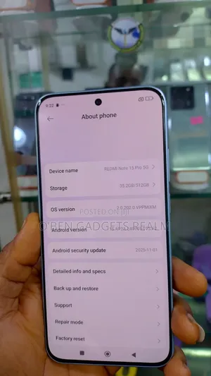 Xiaomi Redmi Note 15 Pro 512 GB Blue