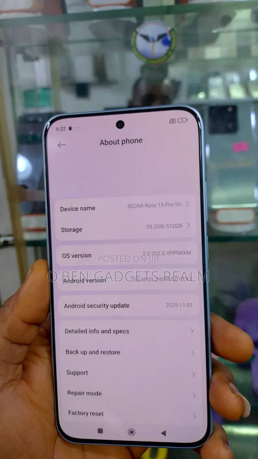 Xiaomi Redmi Note 15 Pro 512 GB Blue