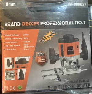 Beand Decker Professional No.1 8mm Electric Router