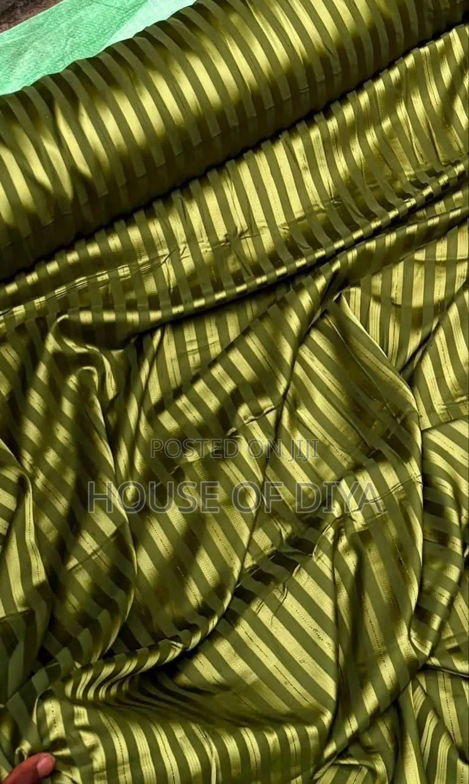 Stripe Senator Fabric Available