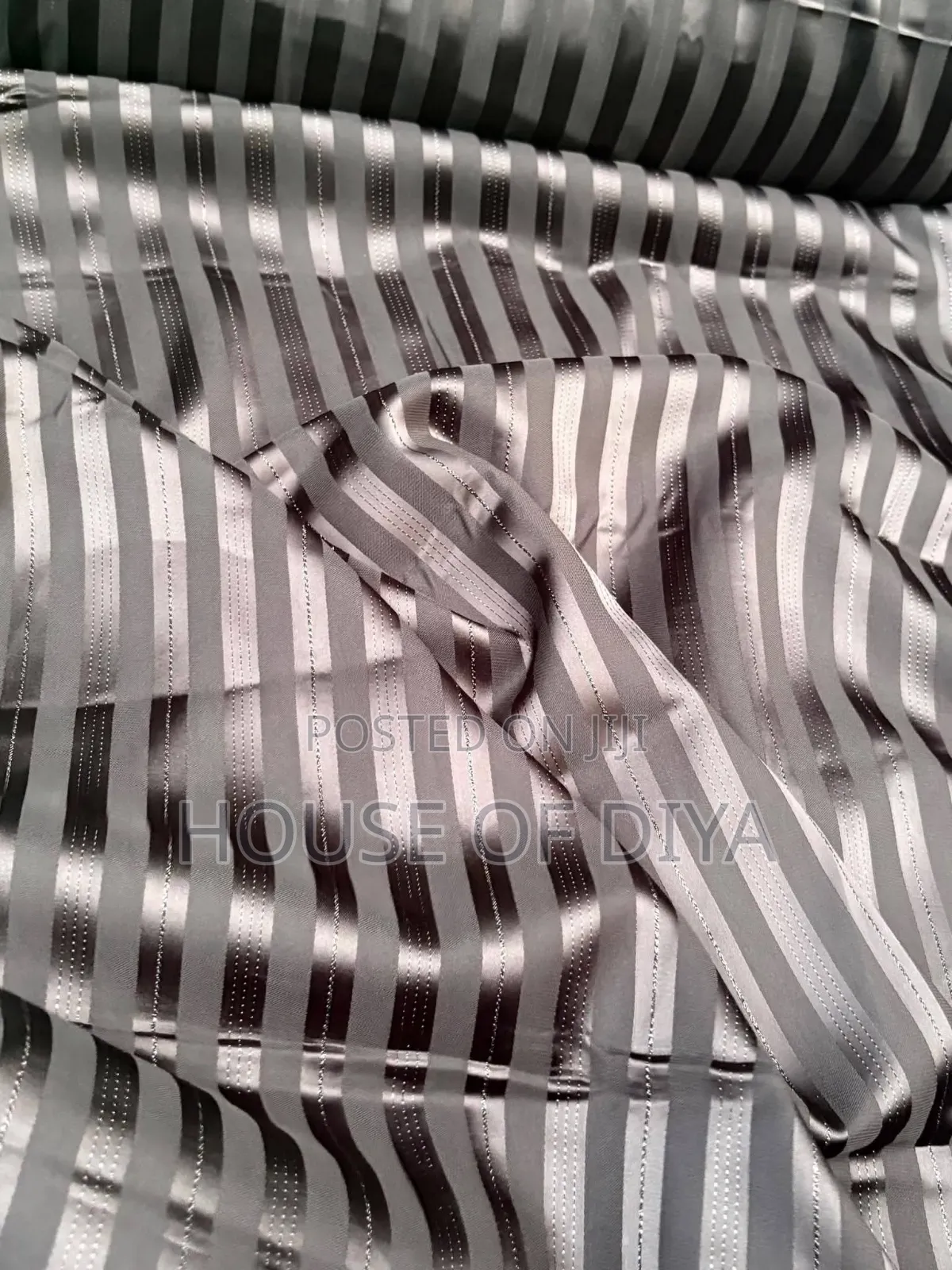 Stripe Senator Fabric Available
