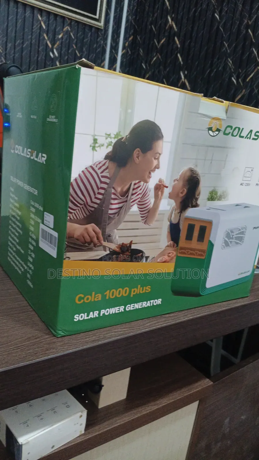 Cola 1000kw Plus Solar Generator