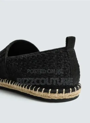Original Zara Knit Fabric Espadrilles - 100% Authentic Guaranteed