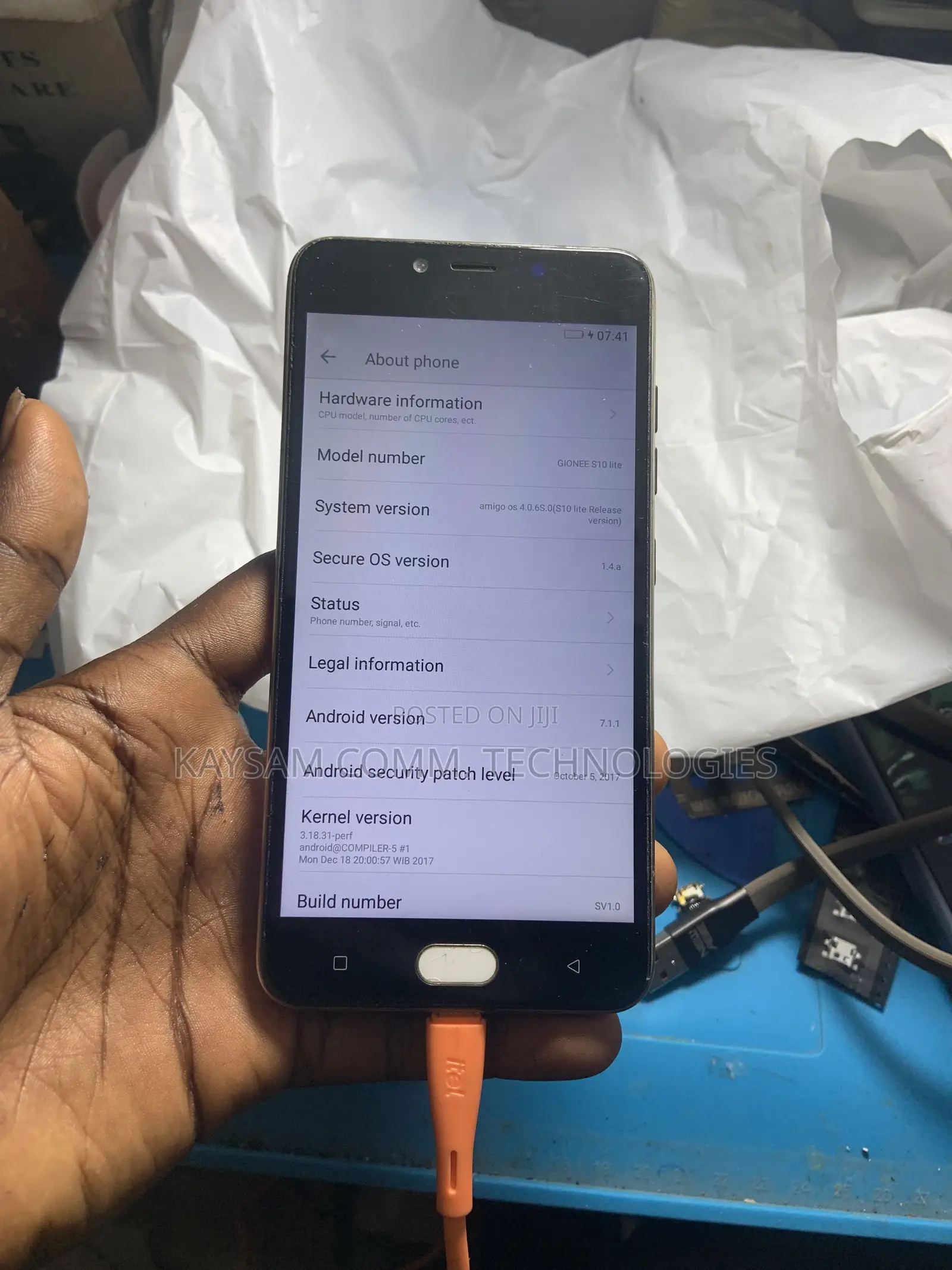 Gionee S10 Lite 32 GB Bronze