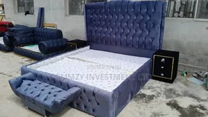 6by6 Upholstery Bedframe With Footrest Available