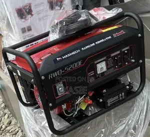 Rwd5200e2. 5.5kva Original Maxmech Petrol Key Start Generator