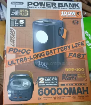 REMAX 60000MAH 100W Laptop Power Bank