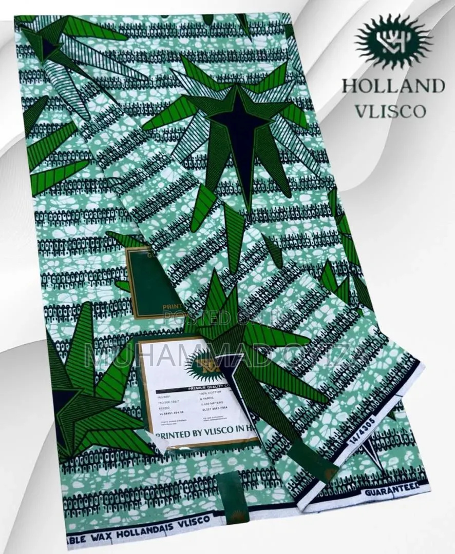 Holland VLisco Ankara Fabric Sales