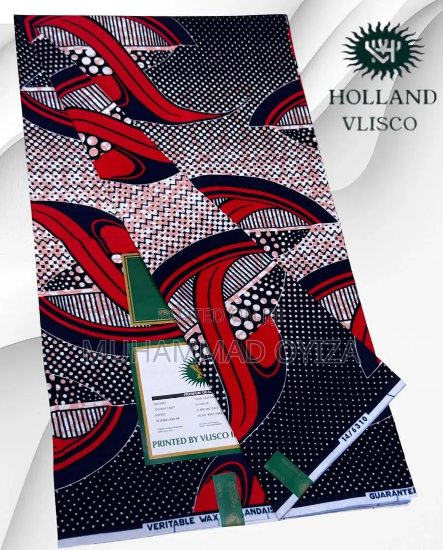 Holland VLisco Ankara Fabric Sales