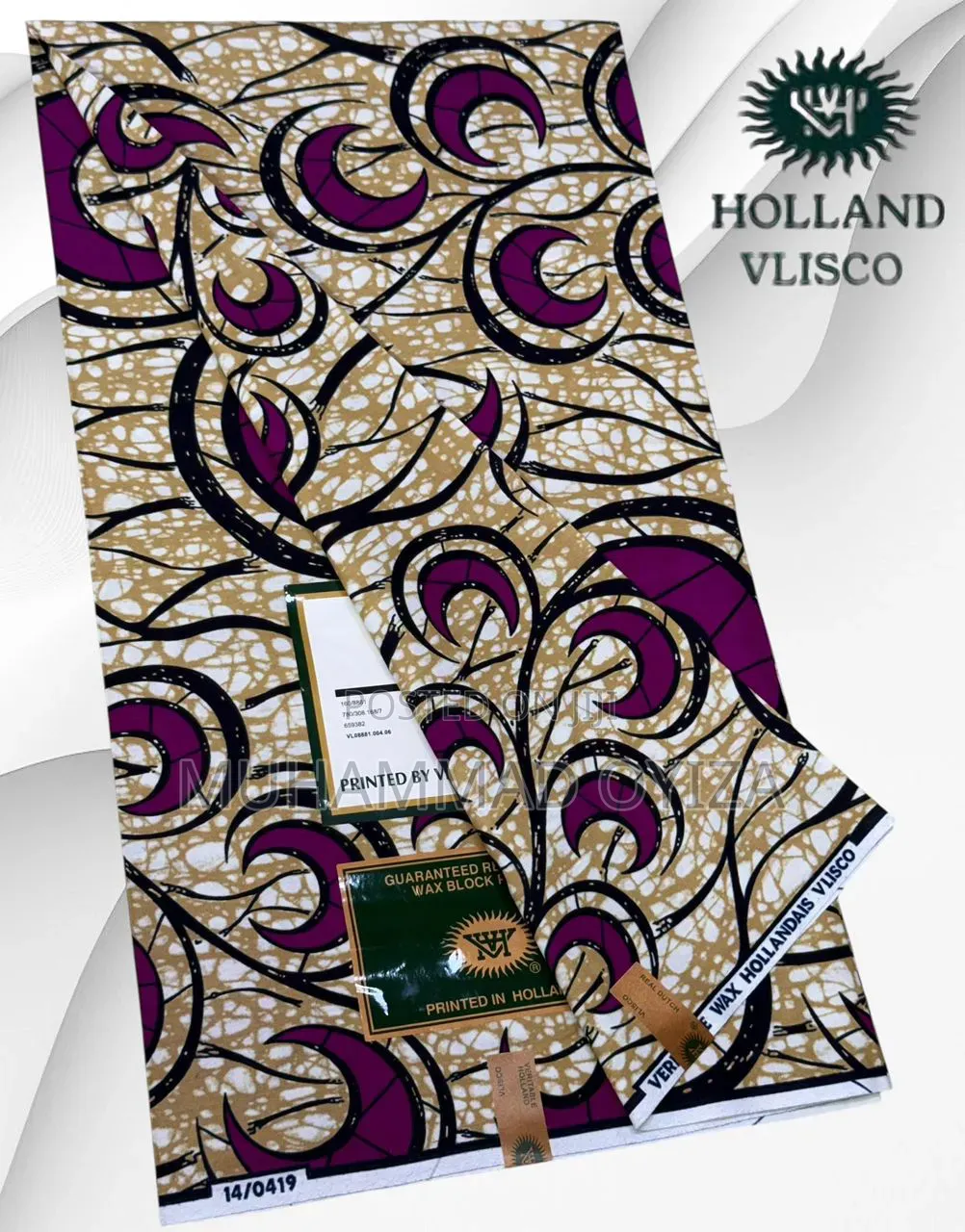 Holland VLisco Ankara Fabric Sales