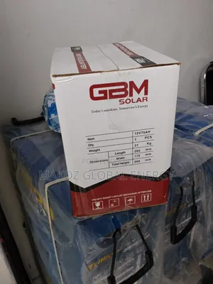 75ah GBM Deep Cycle Gel Battery