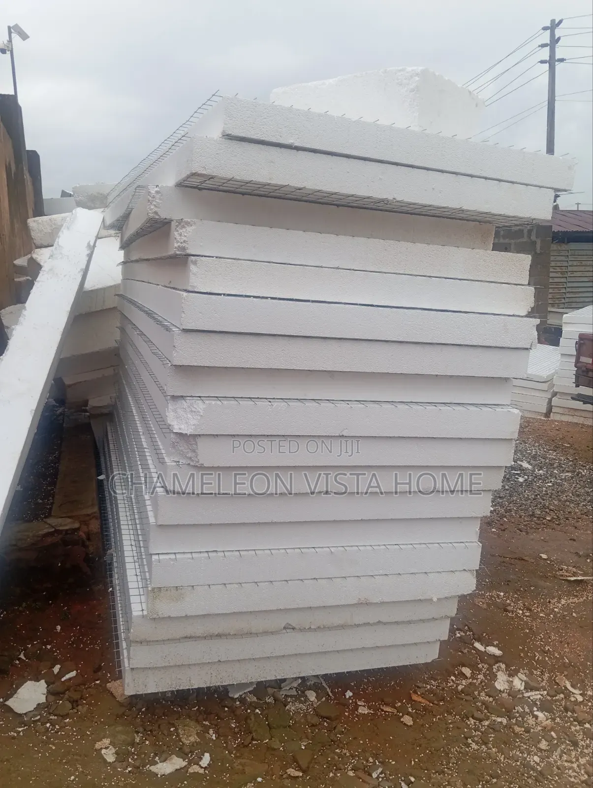Polystyrene Pop and Parapet, Wall Block Available as Well