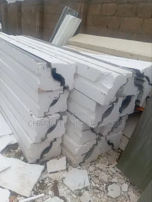 Polystyrene Pop and Parapet, Wall Block Available as Well