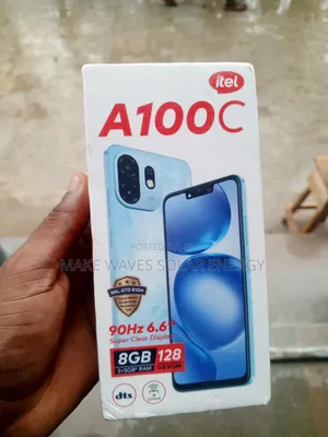 New Itel A100C 128 GB Blue