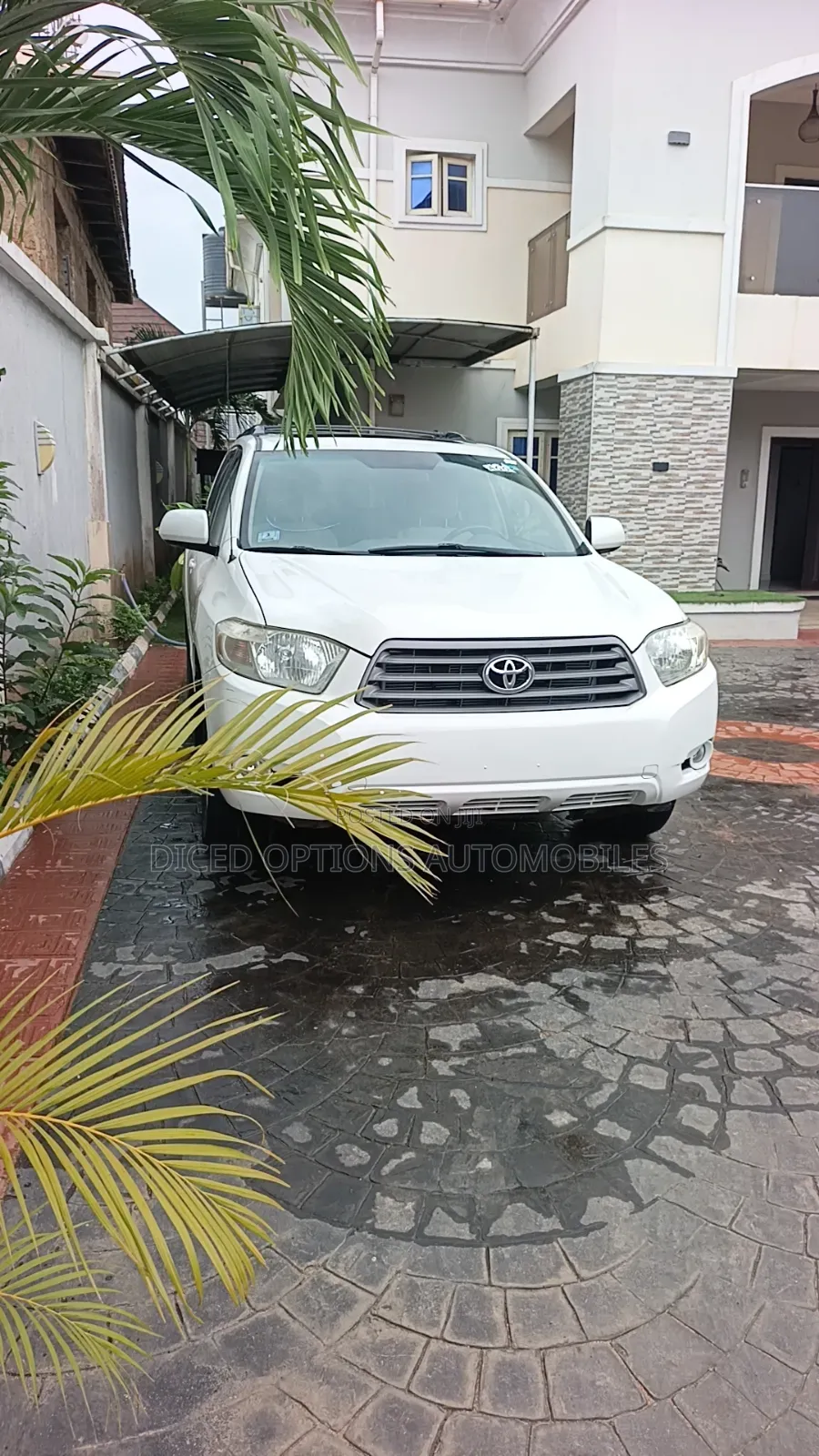 Toyota Highlander Base 2009 White