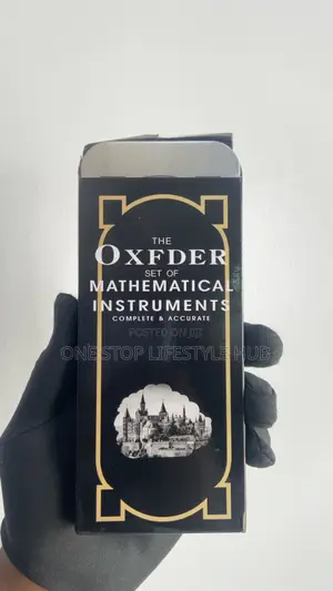 Complete Oxford-Style Mathematical Instruments Geometry Set