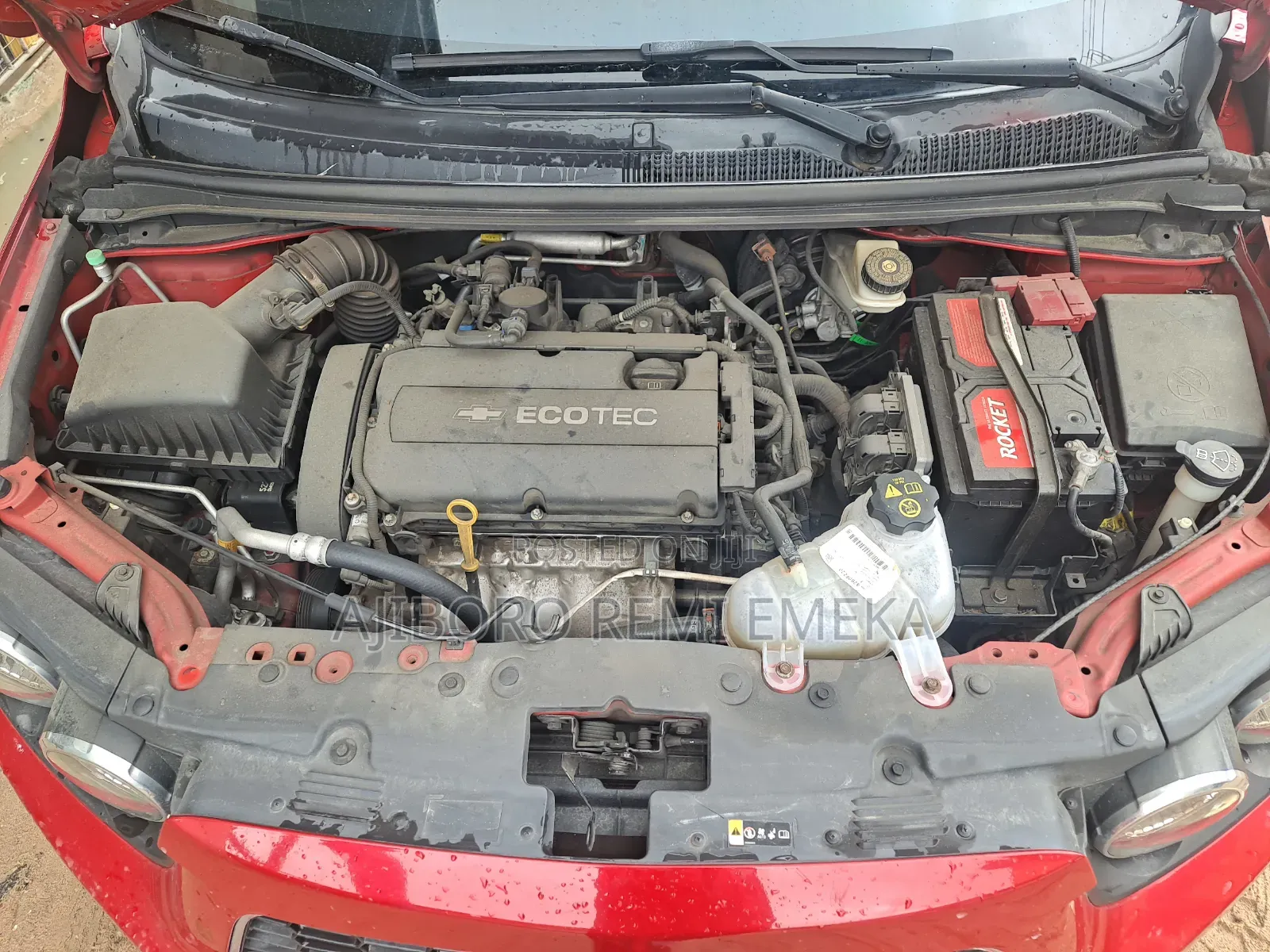Chevrolet Spark 2011 Red
