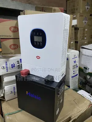 Haisic 4kwh Battery Paired Itel 1.5kva Inverter