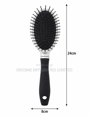 Soft Cushion Paddle Hair Brush – Gentle Scalp Massage Detangling