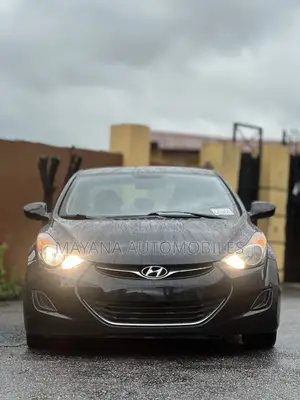 Hyundai Elantra GLS Automatic 2012 Black
