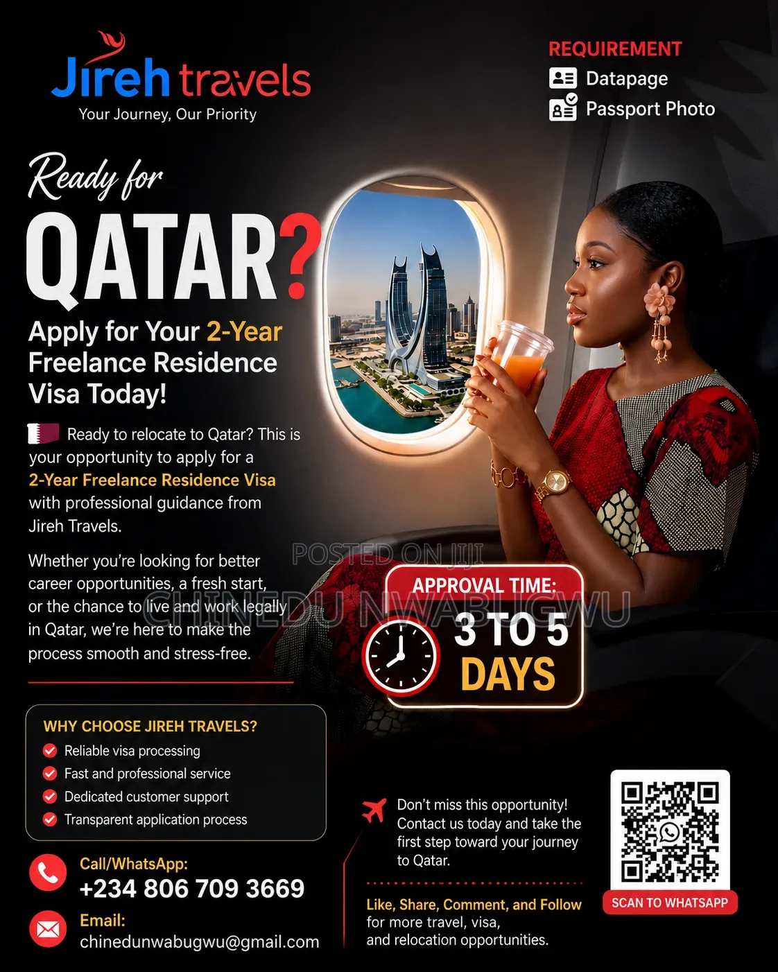 Qatar 2-Year Residence Visa Processing – Fast Approval