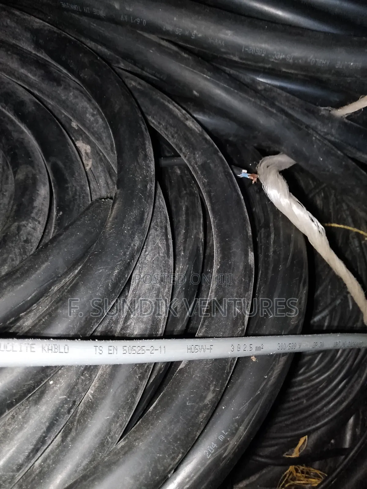 2.5mm 3core Flexible Cable
