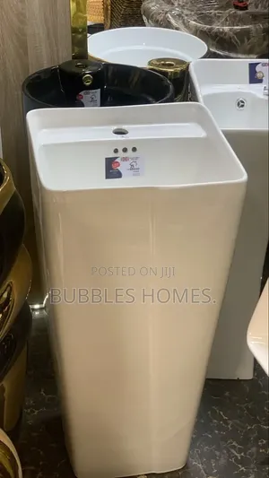 Stand Basin White