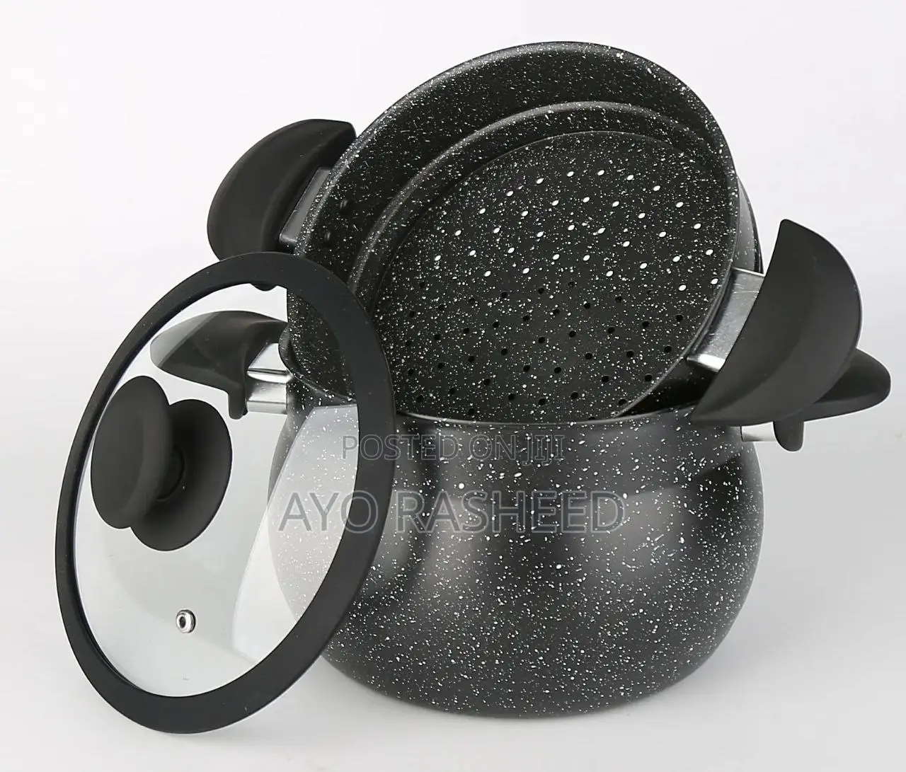 Quality Non Stick Pot With Steamer