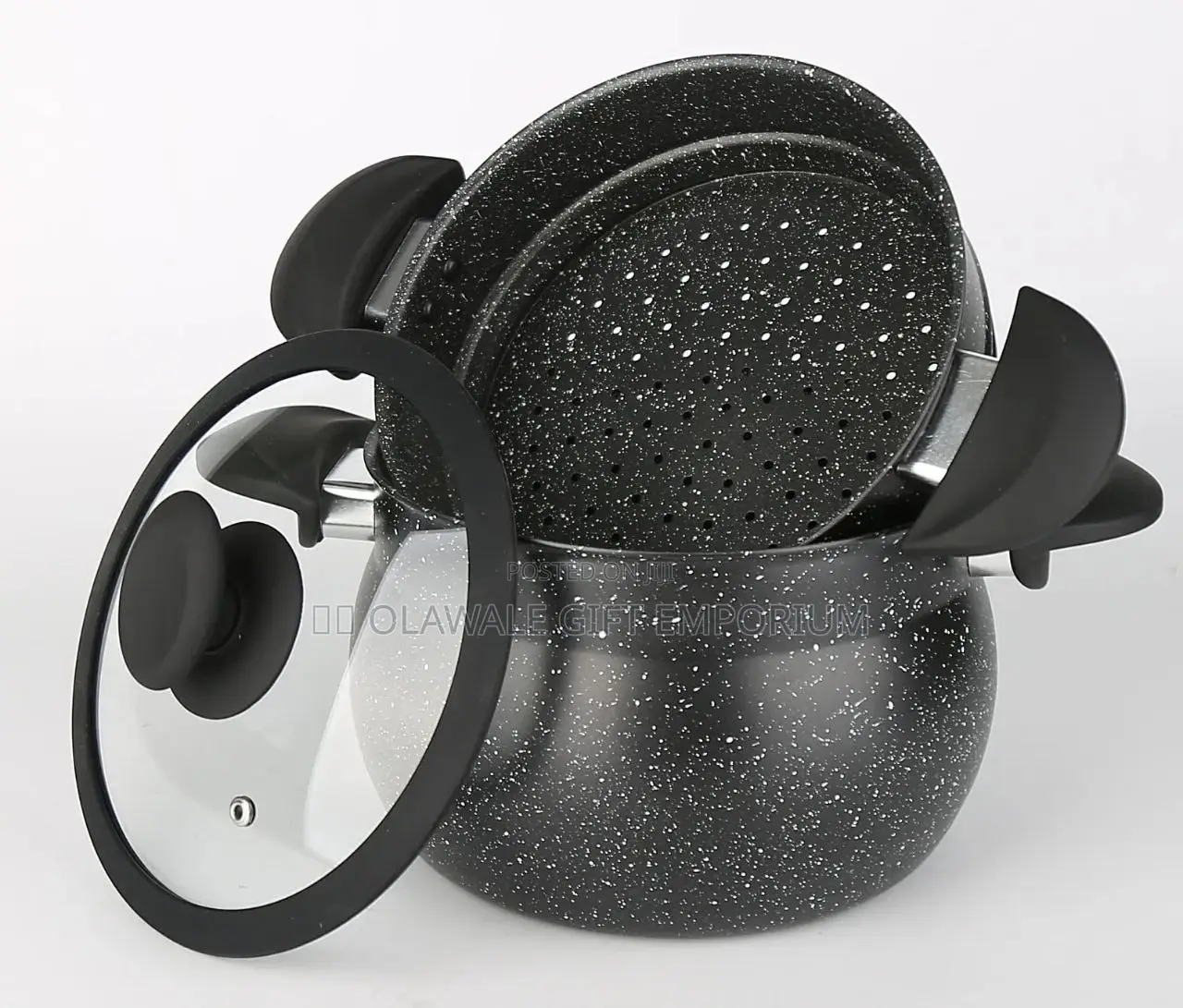Quality Non Stick Pot With Steamer