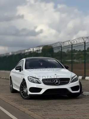 Mercedes-Benz C43 4Matic Coupe AWD (3.0L V6 9AM) 2018 White