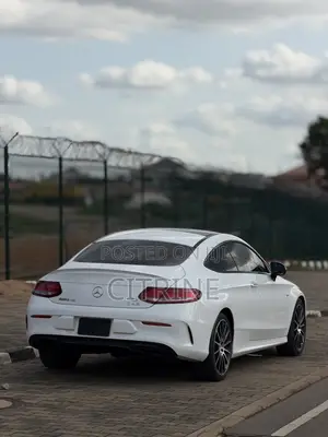 Mercedes-Benz C43 4Matic Coupe AWD (3.0L V6 9AM) 2018 White