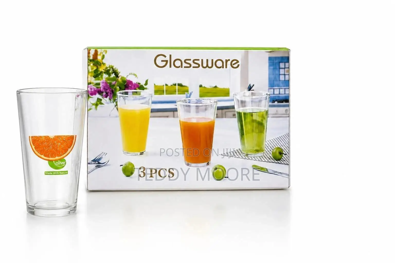 Glass Cups and Plates